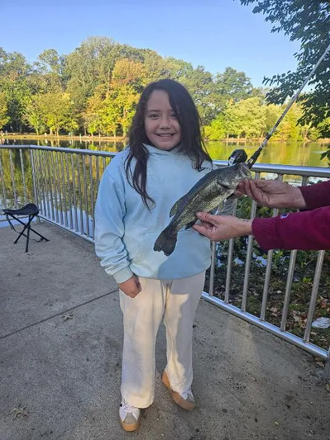 Ike Foundation Hook'Em Early Kids Fishing Event Fish Catch