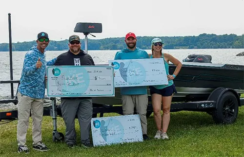 Ike Foundation Hook'Em Early Kids Fishing Event Fish Catch